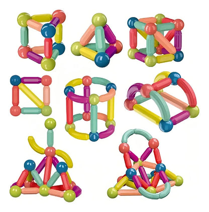 Bloques Para Armar Magnéticos 36 PCS